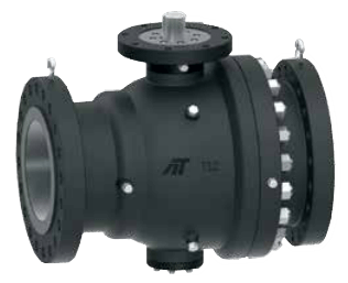 A-T Controls Trunnion Mounted Ball Valve, TS Series